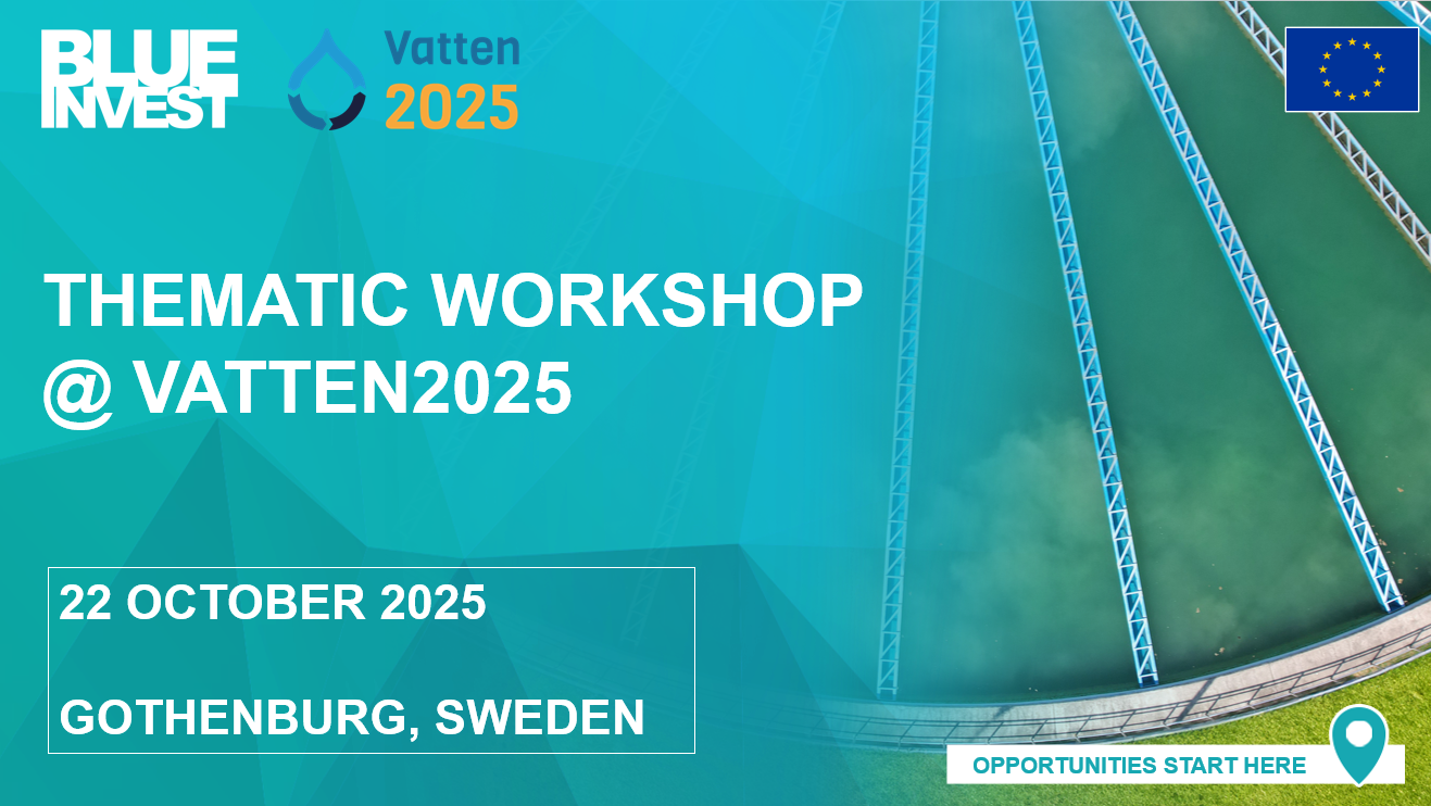 BlueInvest Thematic Workshop @ VATTEN2025